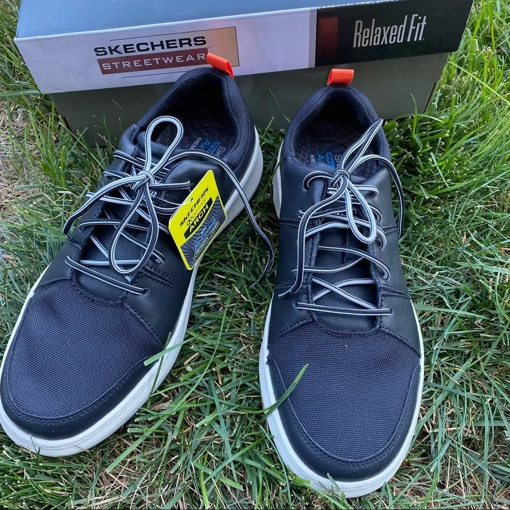 Skechers Ralden-Wanson Mens oxford sneaker NWT! - Picture 2 of 9